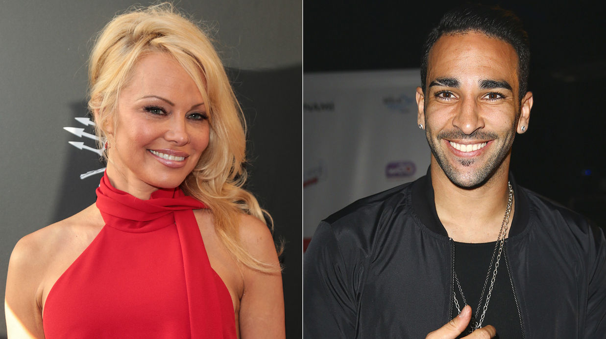 Pamela Anderson sous le charme d’un footballeur franco-marocain