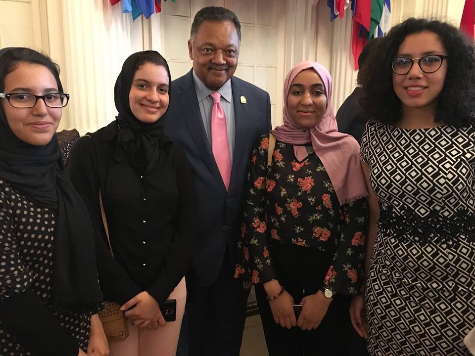 Jesse Jackson chez Lalla Joumala pour célébrer la Fête du Trône