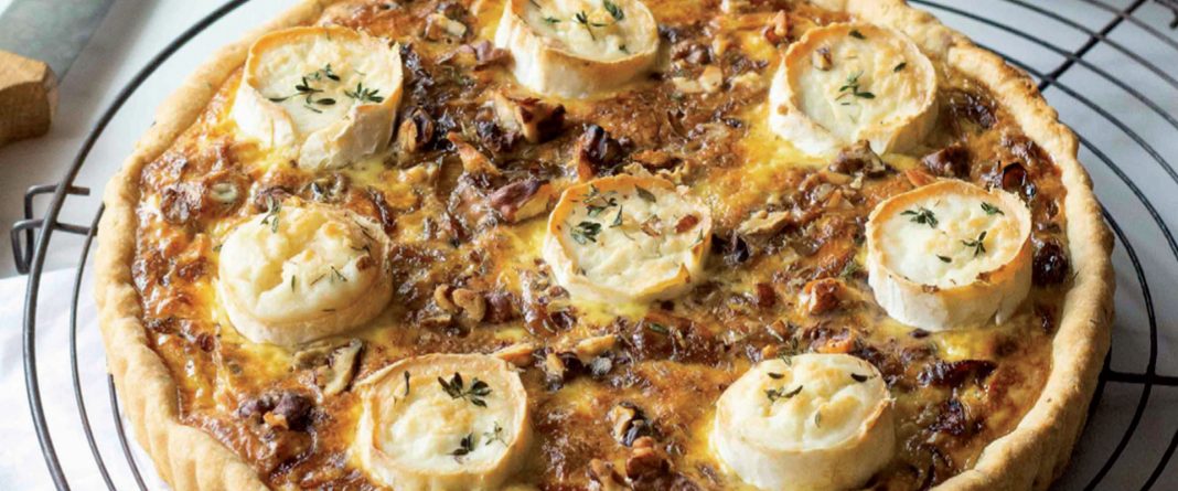  Recette  du jour  Quiche au ch vre et miel Lifestyle